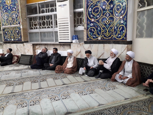 حضور فرماندار نکا در مساجد بمناسبت ماه رمضان