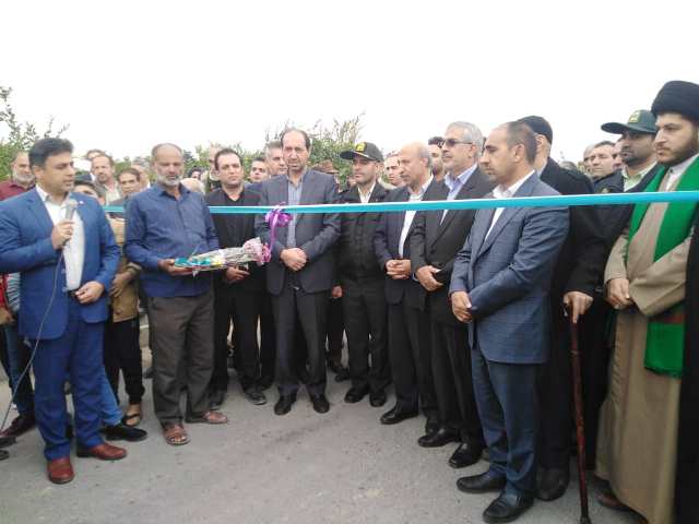 افتتاح طرح هادی روستای بایع کلا